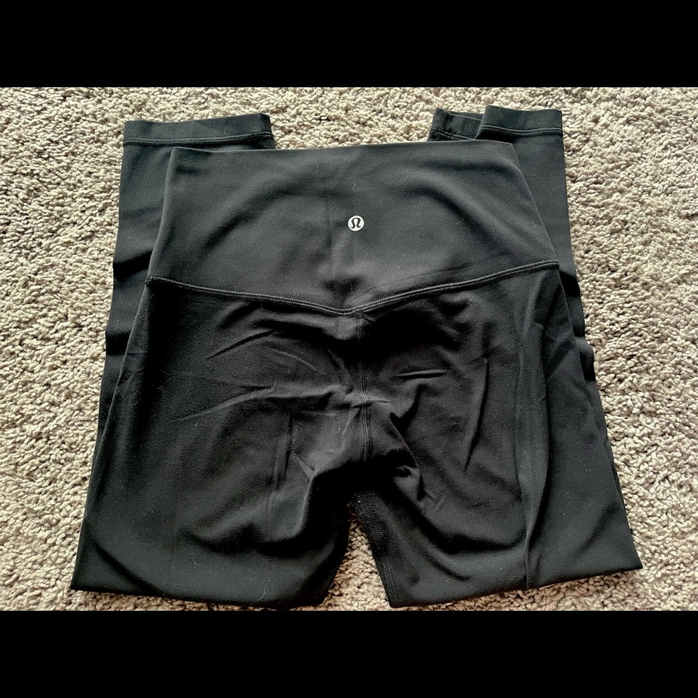 Lululemon Align Crop Legging (Black) Size 6